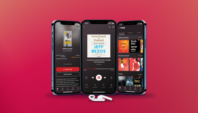 Voxa: Audiobooks & E-books